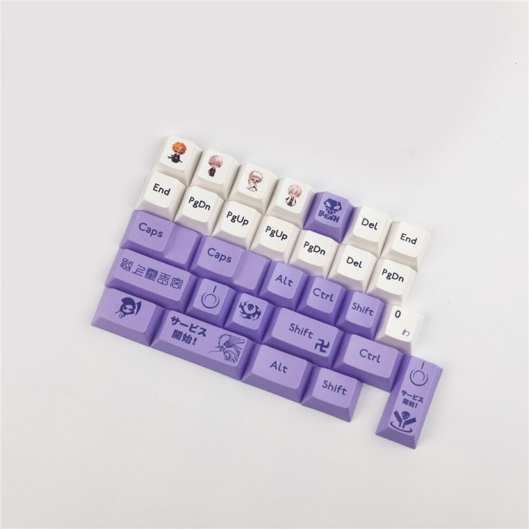 Bleach Anime Keycaps 1 OEM Profile Set For MX Switches Mechanical ...