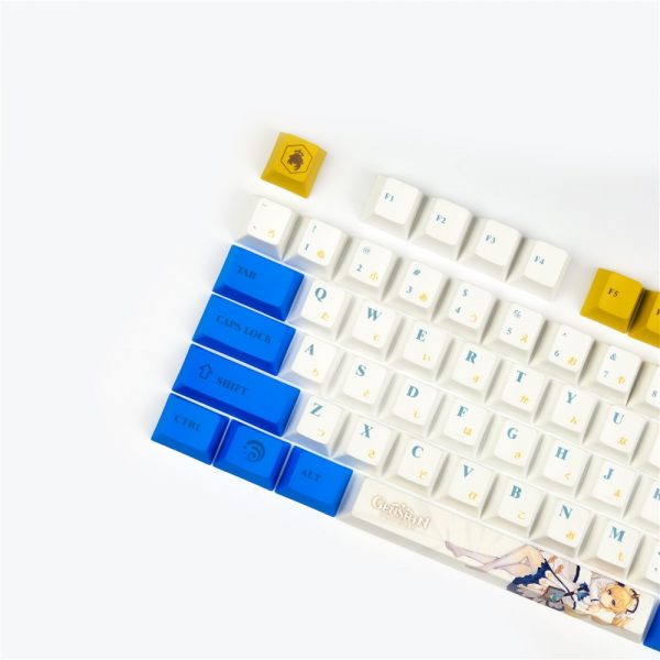 1 Set PBT Dye Subbed Keycaps For MX Switch Mechanical Keyboard Cherry Profile Key Cap For 1 - Anime Keycaps