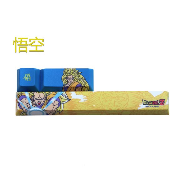 1 set 6 25X Spacebar Esc Enter Keycap PBT 5 sides dye Sublimation mechanical key cap - Anime Keycaps