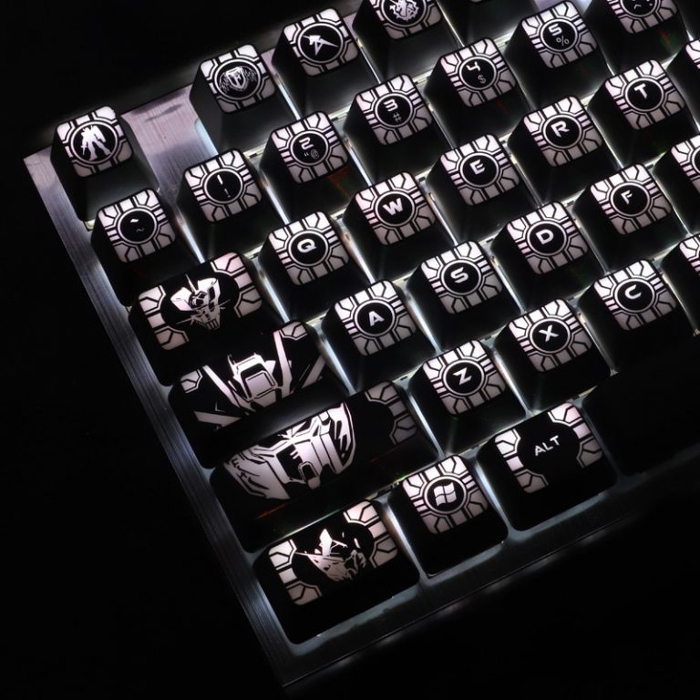 Gundam Keycaps 1 set highend backlit keycap for mechanical keyboard
