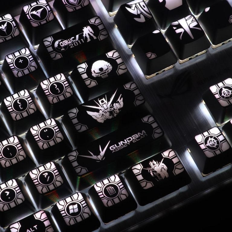 Gundam Keycaps 1 set highend backlit keycap for mechanical keyboard