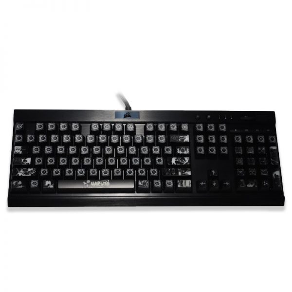 1 set high end backlit keycap for mechanical keyboard black hole coating key cap for Corsair 3 - Anime Keycaps