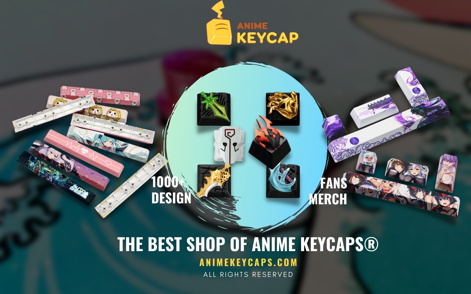 Anime Keycaps Archives - Keysium-demhanvico.com.vn
