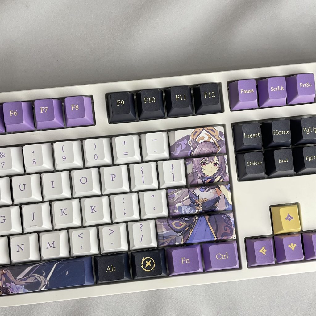 Genshin Impact Theme keycaps Cherry height 108 keys PBT material Game