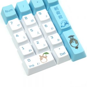 Ghibli Keycaps - Totoro Design Cherry Mx Switch Mechanical Keycap ...