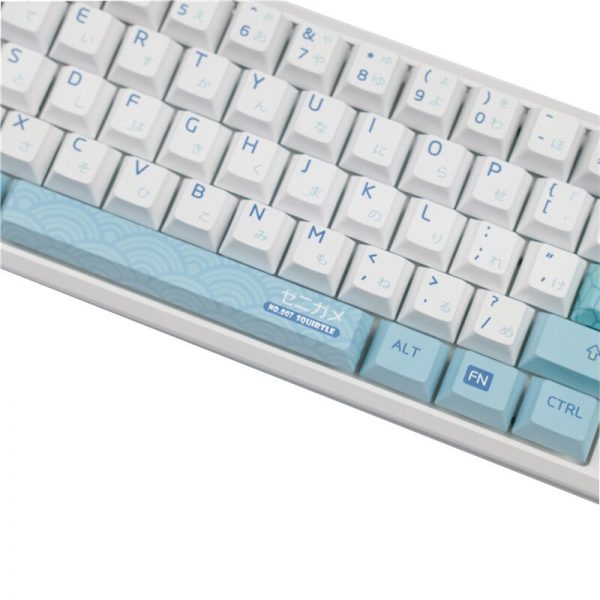 Personalized Squir tle Theme 130 Keys PBT Sublimation Cartoon Anime Keycap For Mechanical Keyboard 2 - Anime Keycaps