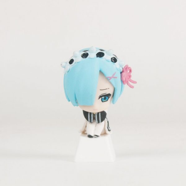 Personalized cartoon keycap by RE ZERO Starting Life in Another World gaming accessories mechanical keycaps 1pc 4 - Anime Keycaps