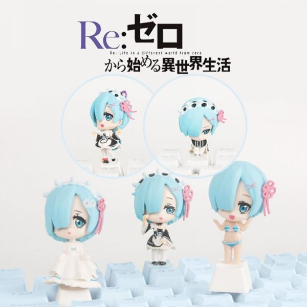Personalized cartoon keycap by RE ZERO Starting Life in Another World gaming accessories mechanical keycaps 1pc - Anime Keycaps