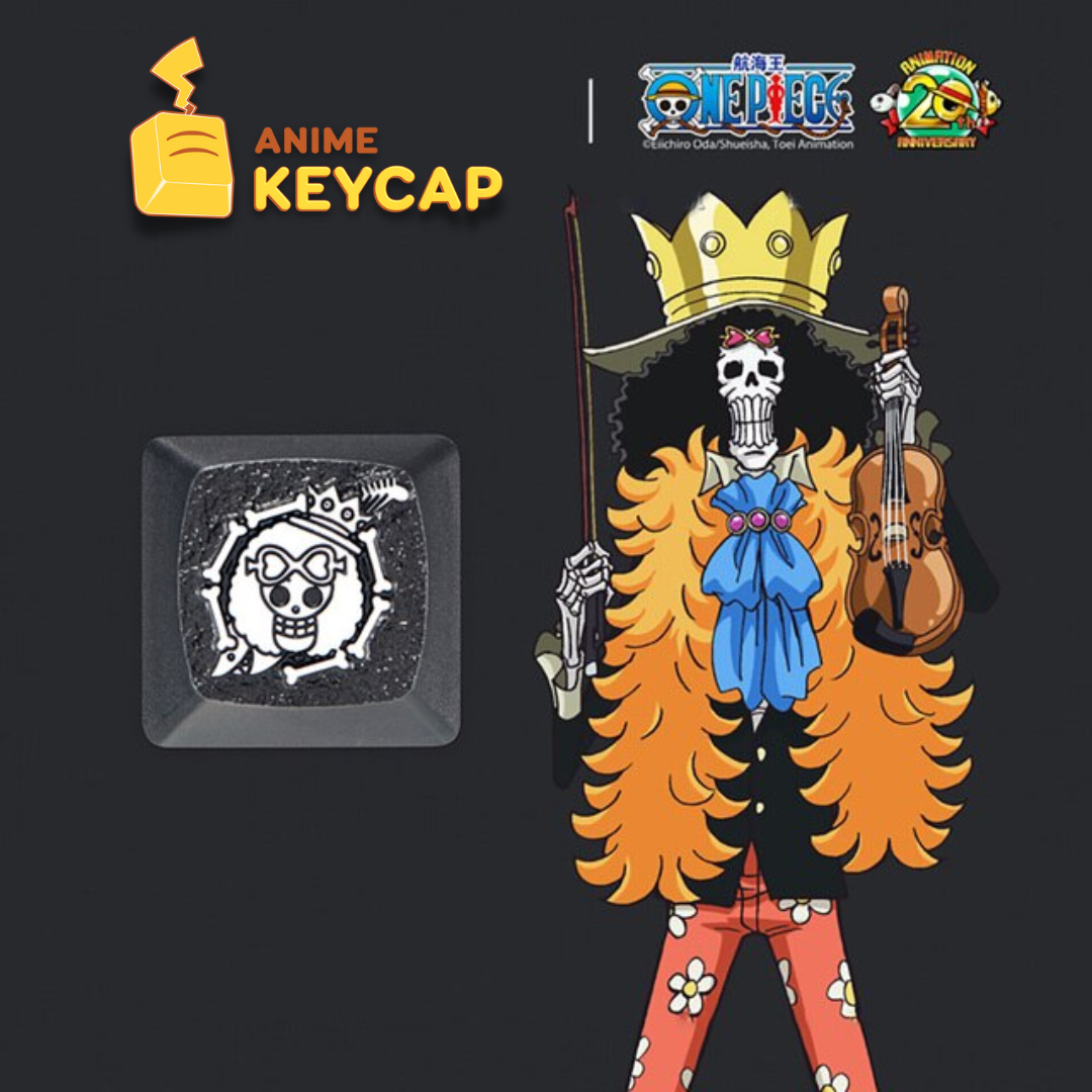 one-piece-keycaps-dead-bones-brook-aluminum-keycaps