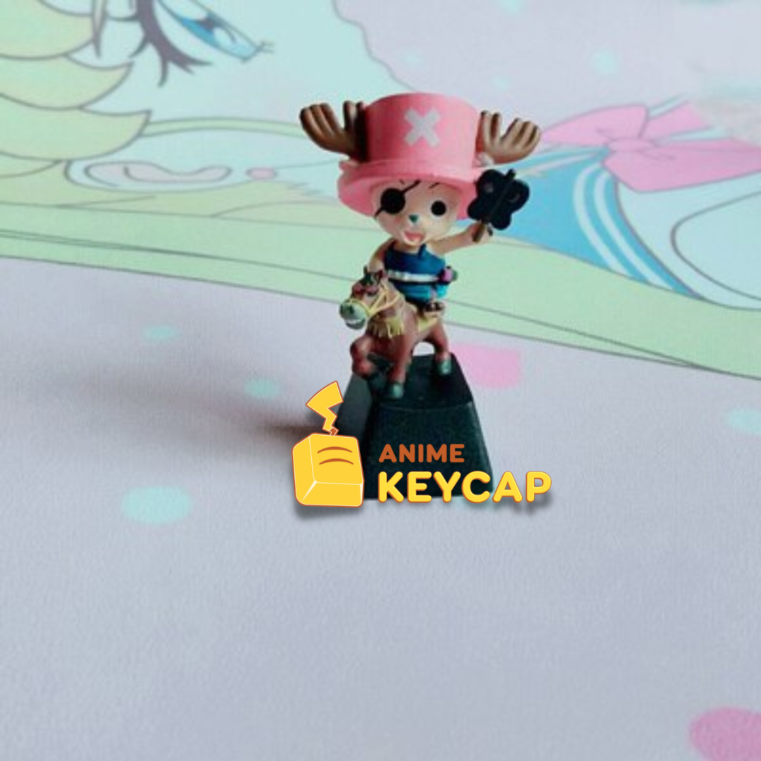one-piece-keycaps-chopper-pirate-resin-keycap