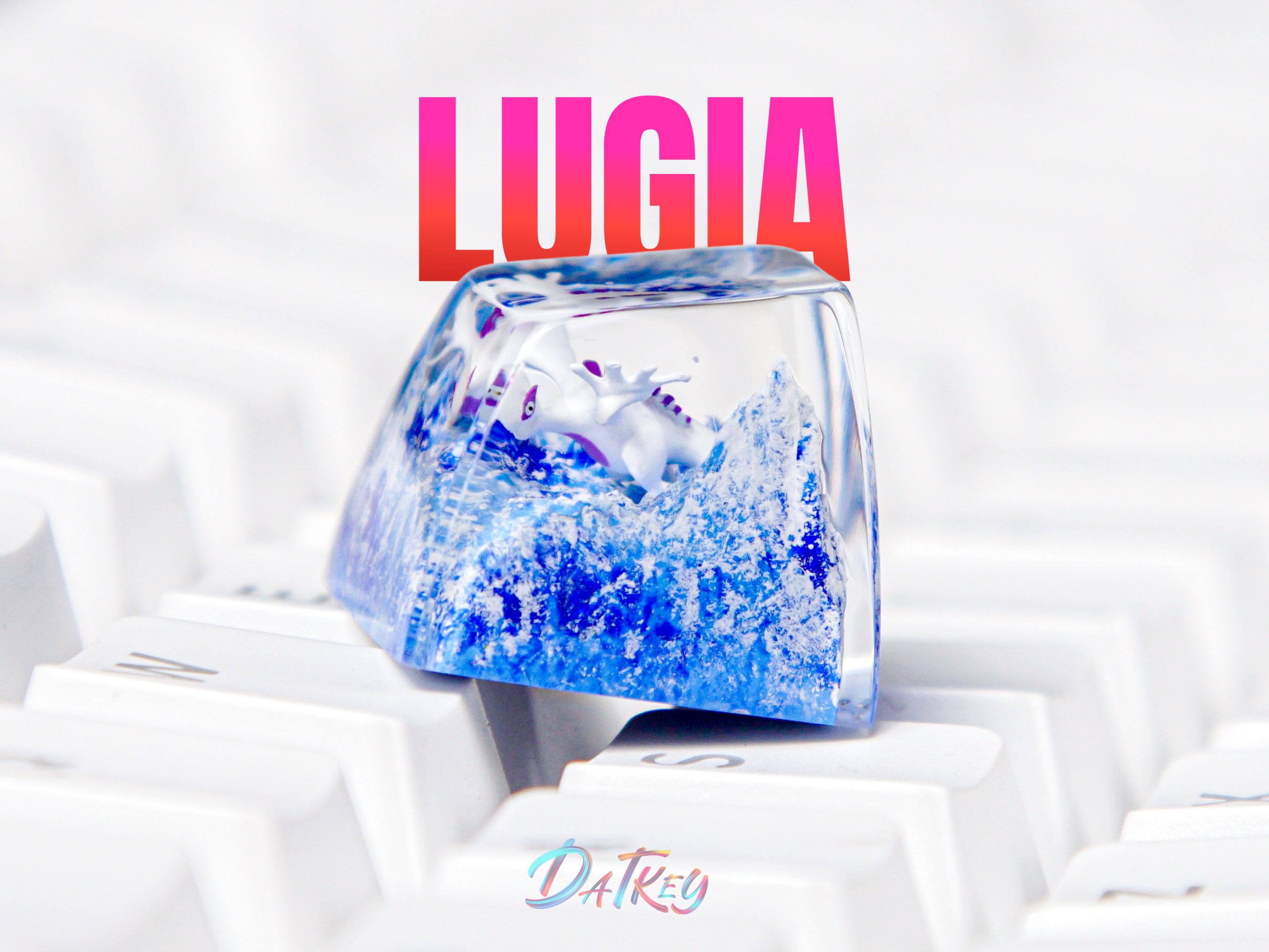 Lugia Keycap, Pokemon Keycap, Artisan Keycap, Keycap For Cherry MX Switches Mechanical Keyboard, Gift for Him