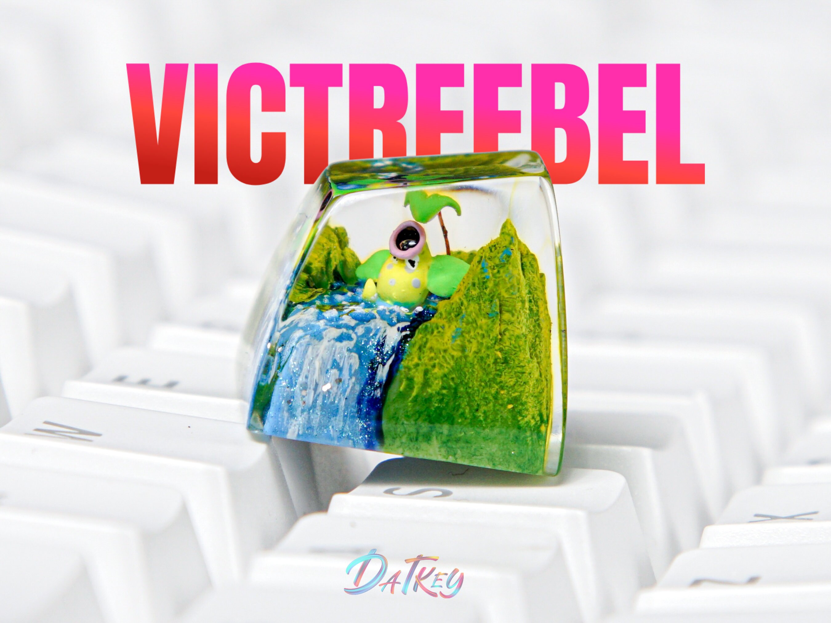 Victreebel Keycap, Pokemon Keycap, Artisan Keycap, Keycap For Cherry MX Switches Mechanical Keyboard, Gift for Him