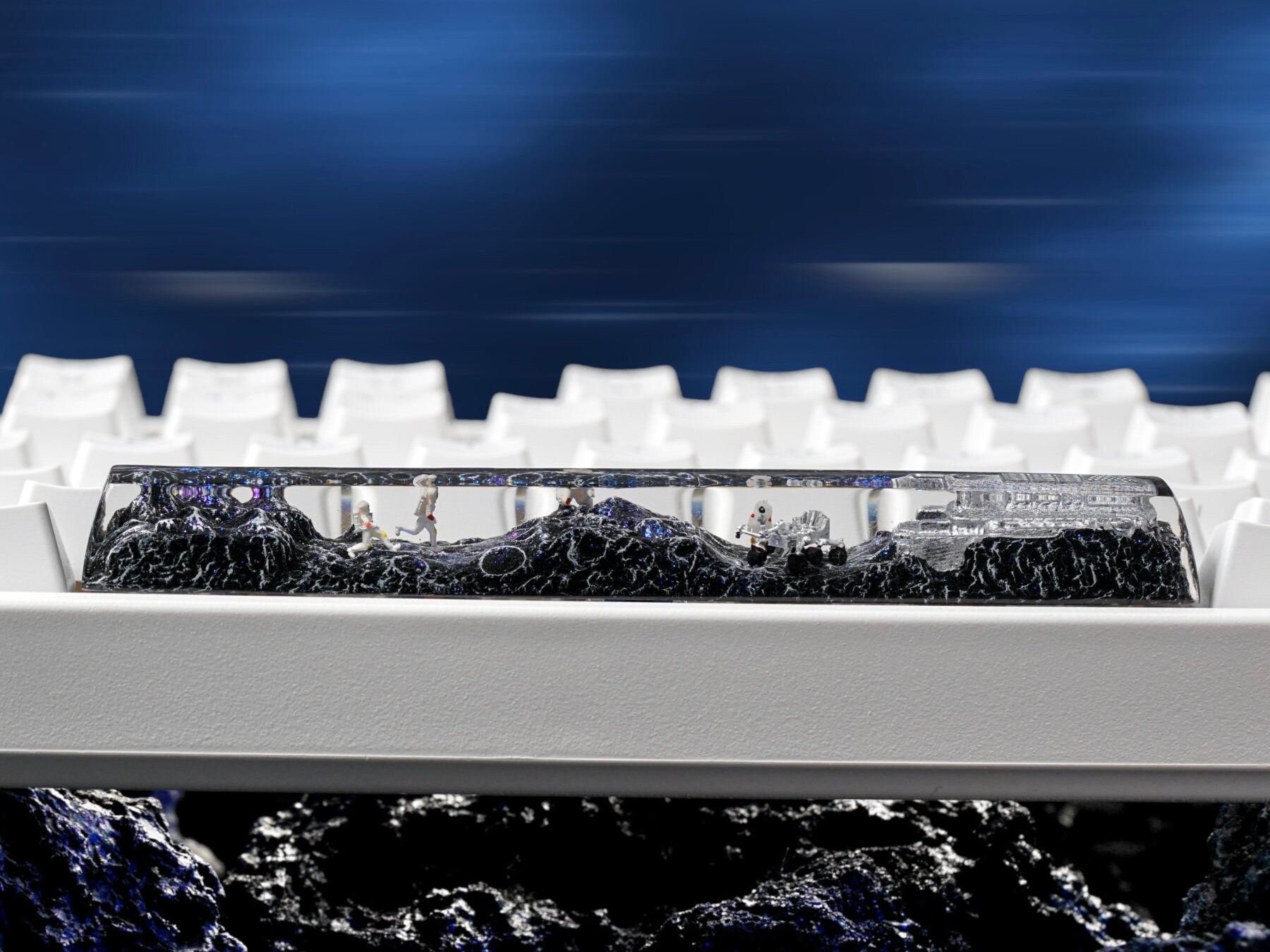 The Space Traveller Keycap, Astronaut Keycap, Galaxy Keycap, Universe ...