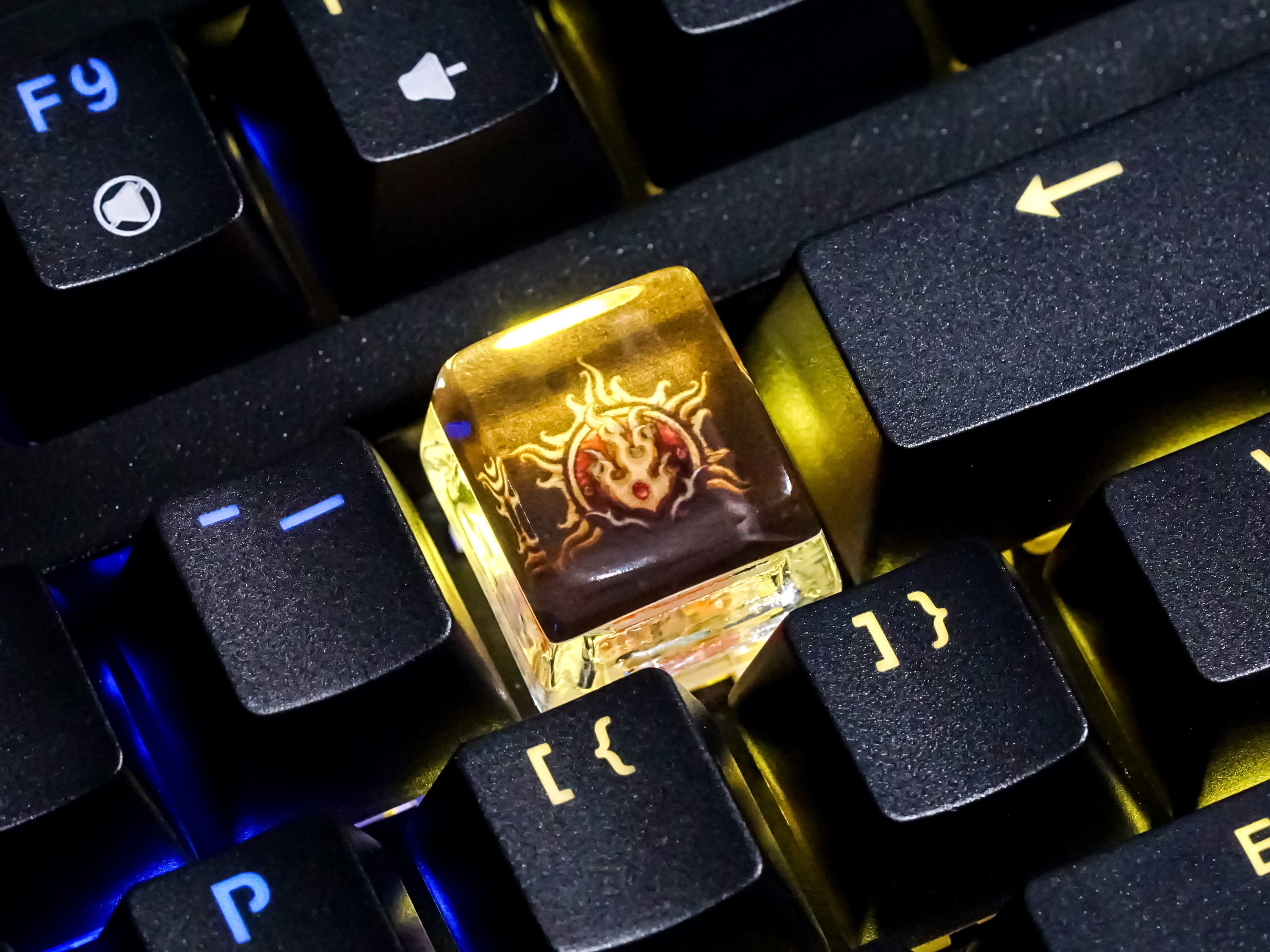 BG3 Sorcerer Class Keycap, Baldur's Gate 3 Keycap, Gaming Keycap, Keycap for Cherry MX Switches Mechanical Keyboard