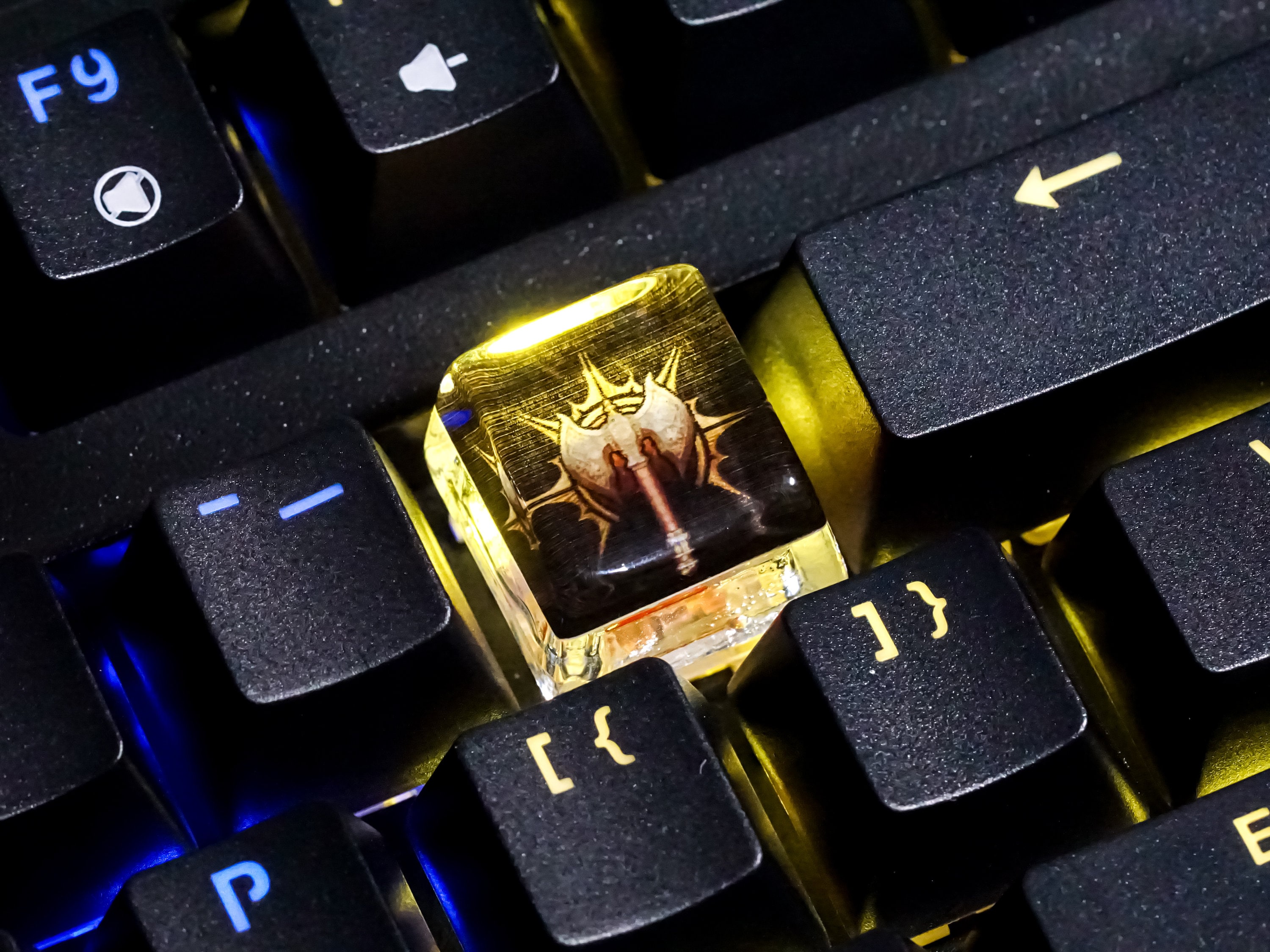 BG3 Barbarian Class Keycap, Baldur's Gate 3 Keycap, Gaming Keycap, Keycap for Cherry MX Switches Mechanical Keyboard