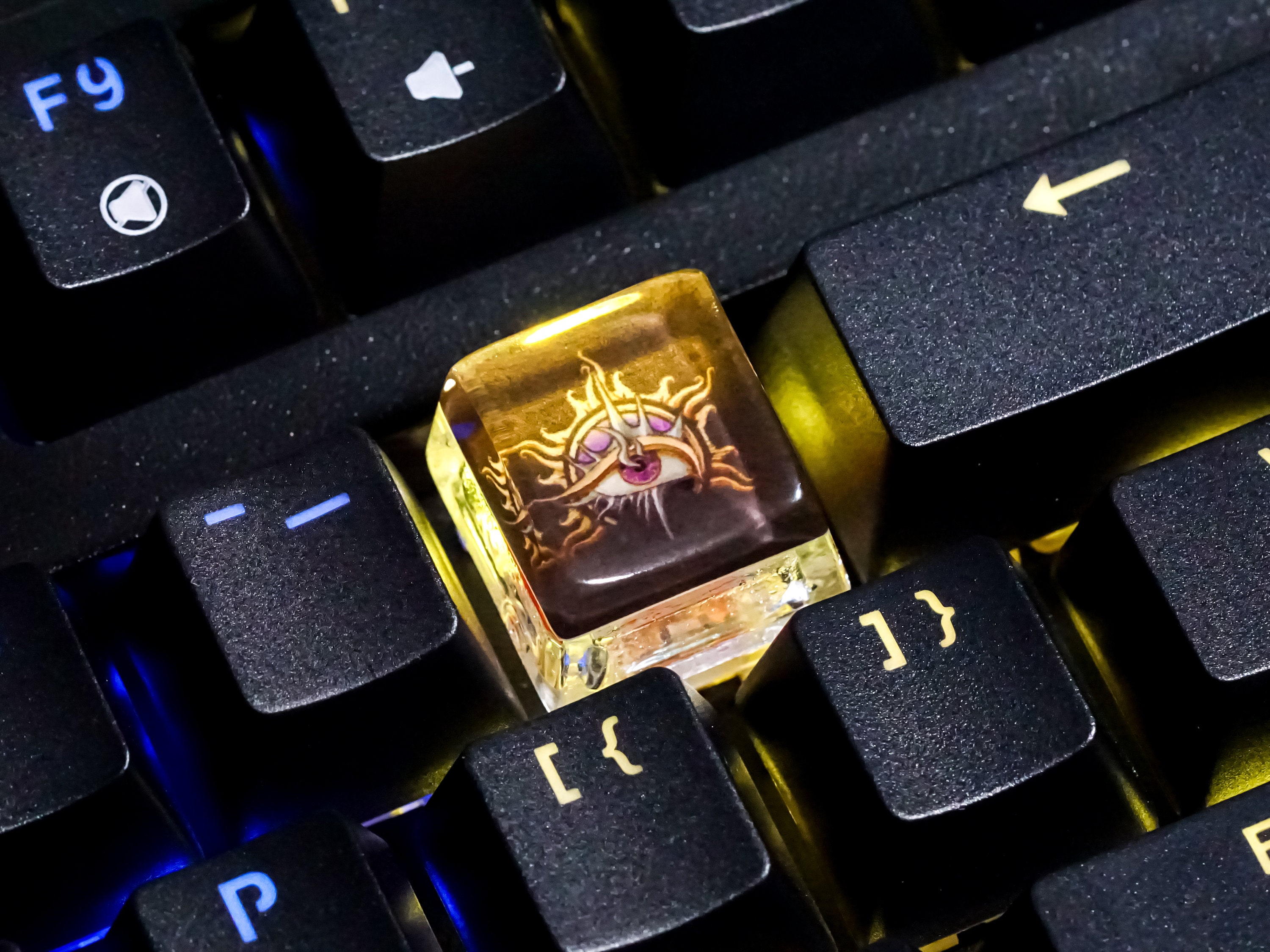 BG3 Warlock Class Keycap, Baldur's Gate 3 Keycap, Gaming Keycap, Keycap for Cherry MX Switches Mechanical Keyboard