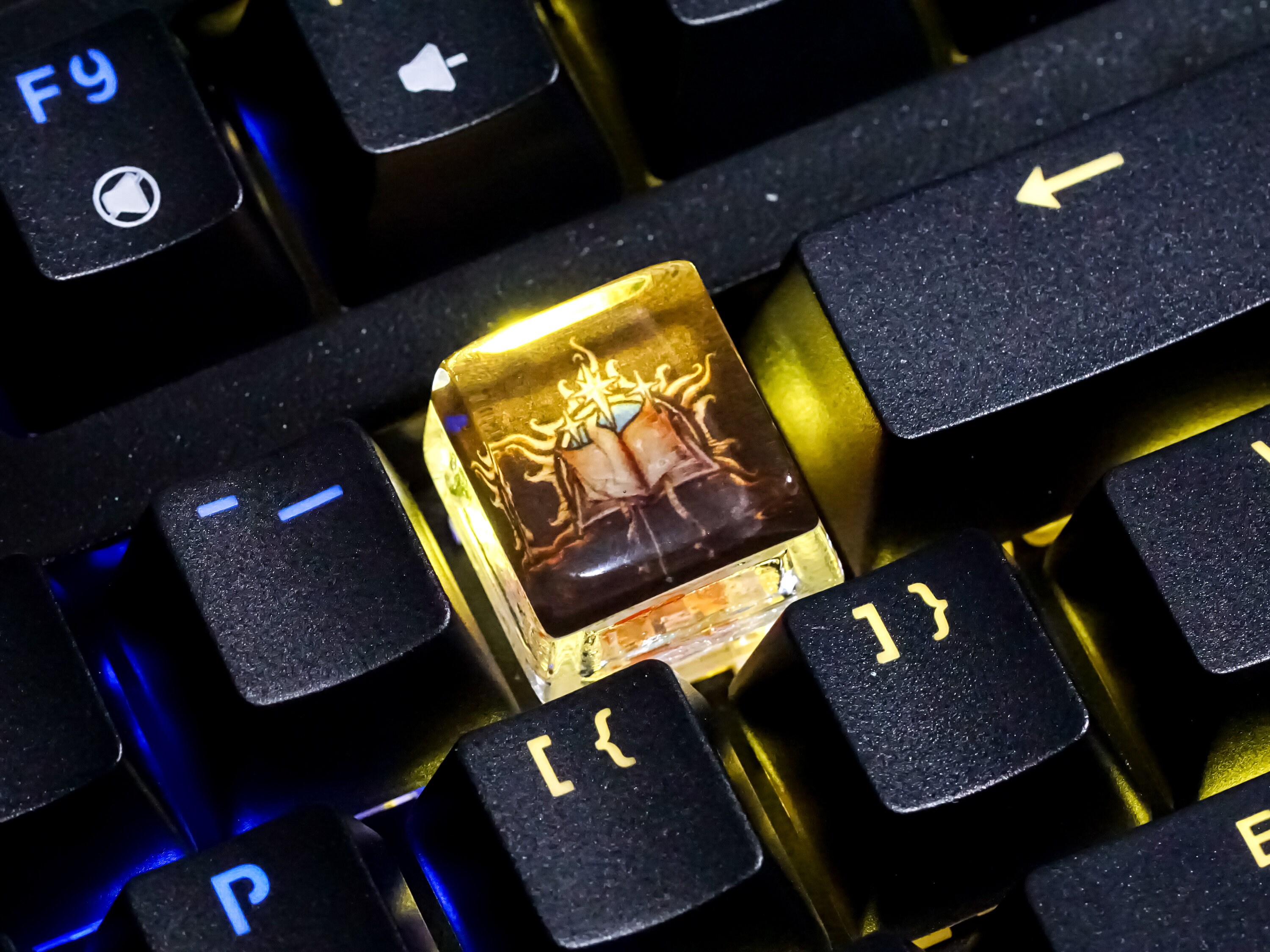 BG3 Wizard Class Keycap, Baldur's Gate 3 Keycap, Gaming Keycap, Keycap for Cherry MX Switches Mechanical Keyboard