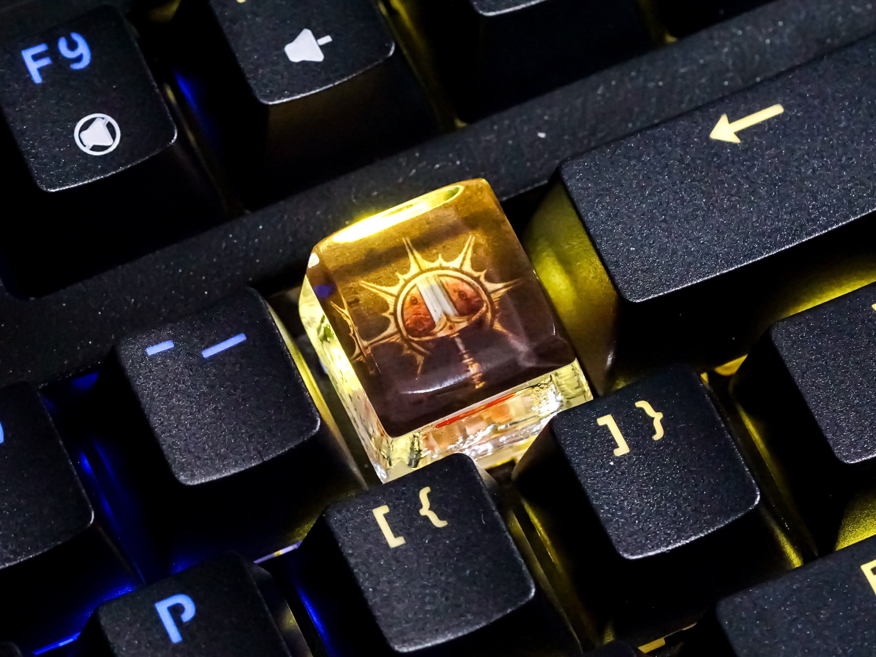 BG3 Fighter Class Keycap, Baldur's Gate 3 Keycap, Gaming Keycap, Keycap for Cherry MX Switches Mechanical Keyboard
