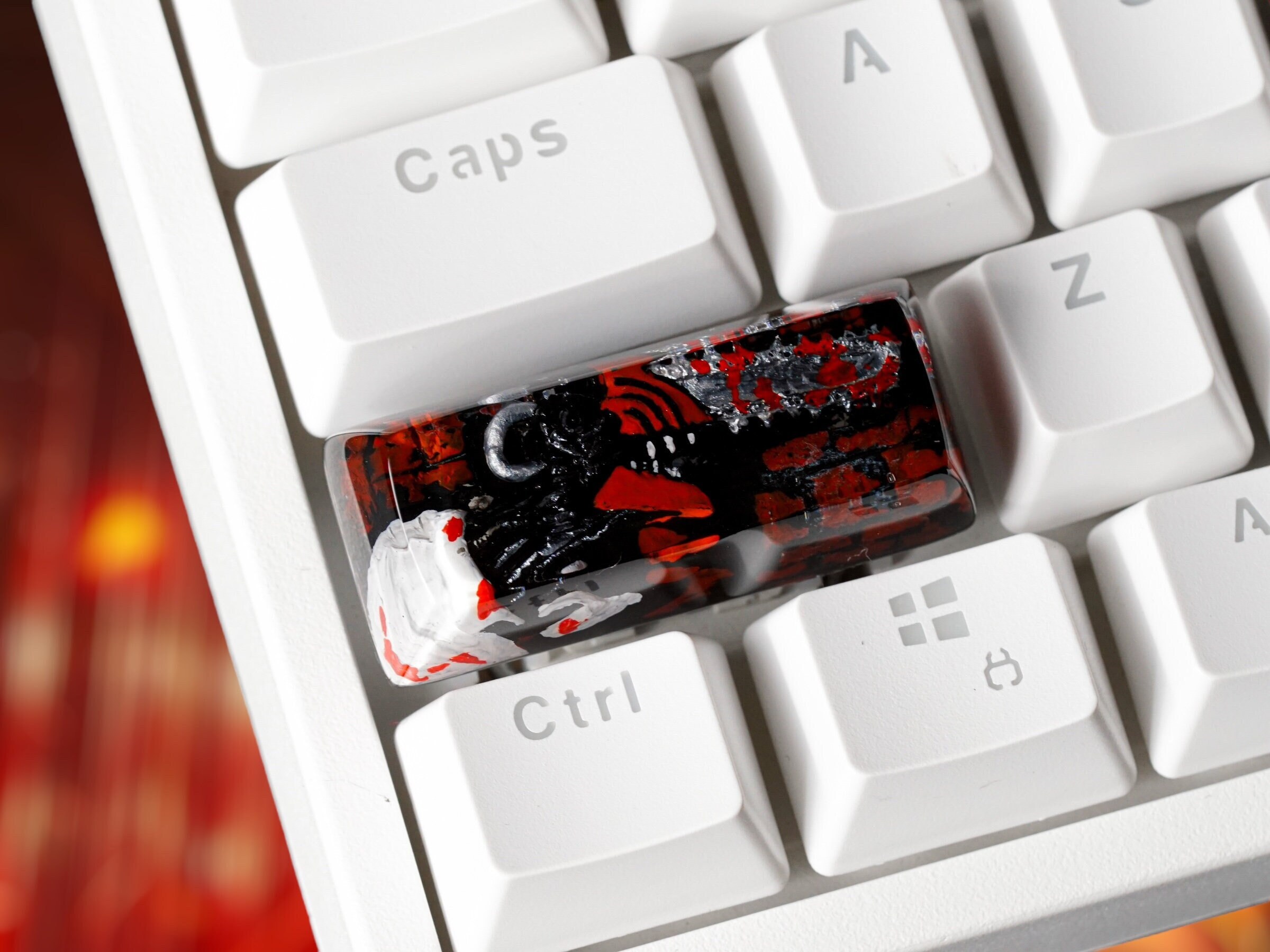 Chain-saw M.an Keycap, Anime Keycap, Keycap for MX Cherry Switches Michanical Keyboard, Anime Gift, Gift for Him